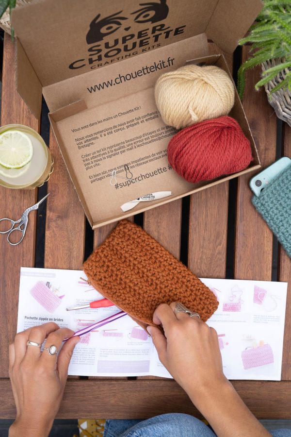 Kit Starter - Kit Pour Apprendre Les Bases Du Crochet - Niveau Débutant