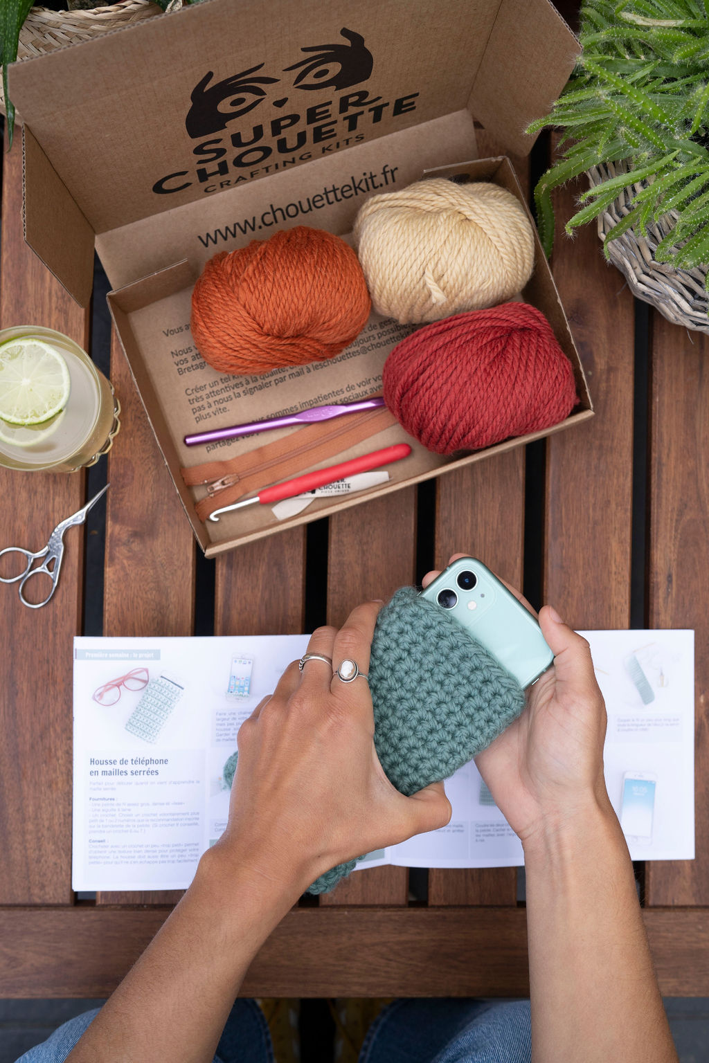 Livre apprendre à crocheter | Fils et Créations