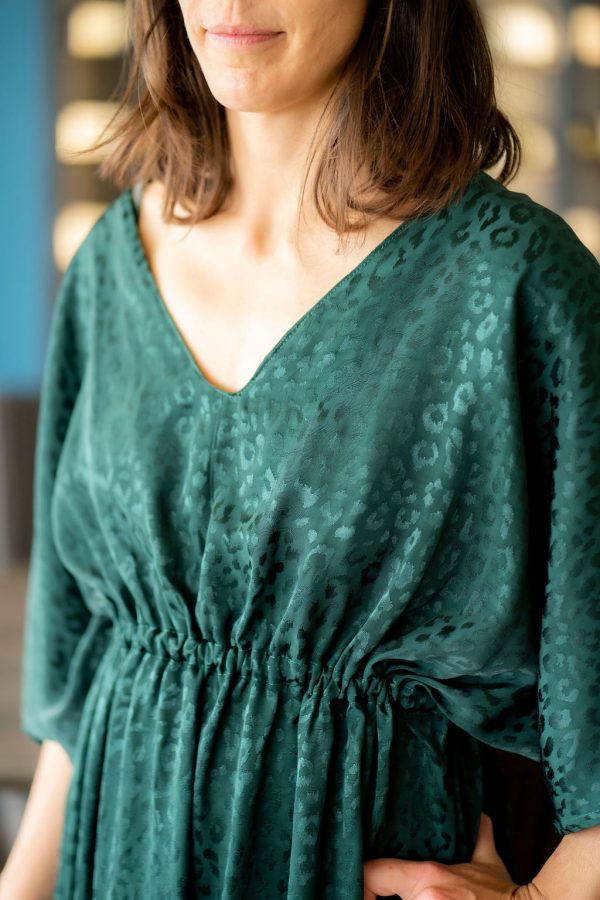 Robe Joules « Shelley » En Coton - Couleur Aubergine - Taille 12 - Style Robe D'été Bordure Imprimée